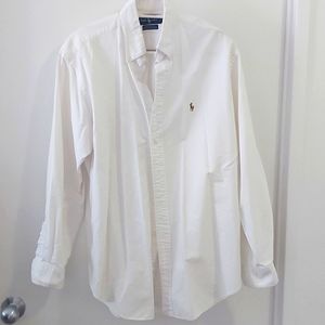 Men's, Ralph Lauren, 16"1/2, classic long sleeve, shirt.